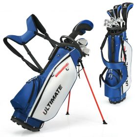 Men's Profile Complete Golf Club Package Set Includes 10 Pieces (Option: Blue)
