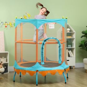 Trampoline for Kids (Option: Orange-890x340x250 mm)