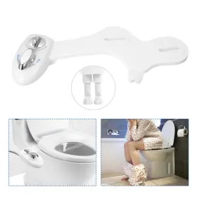 2-Mode Bidet For Toilet, Bidet Wash & Gentle Female Wash Nozzles (Ideal For Pregnant Women), Self-Cleaning Retractable Nozzle, Easy Installation (Option: defaulttitle)